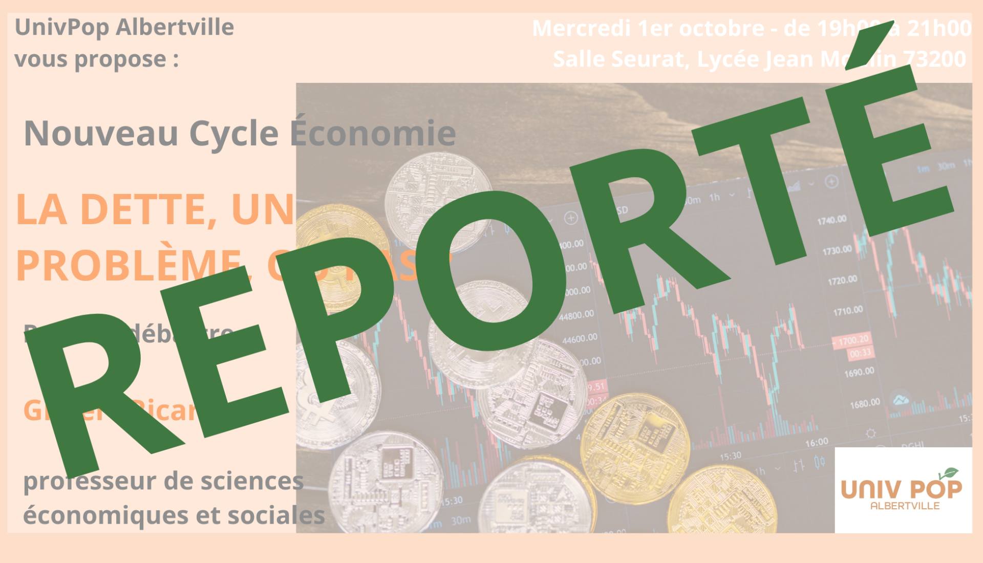 REPORT - Nouveau Cycle Économie : LA DETTE, UN PROBLÈME, OU PAS?