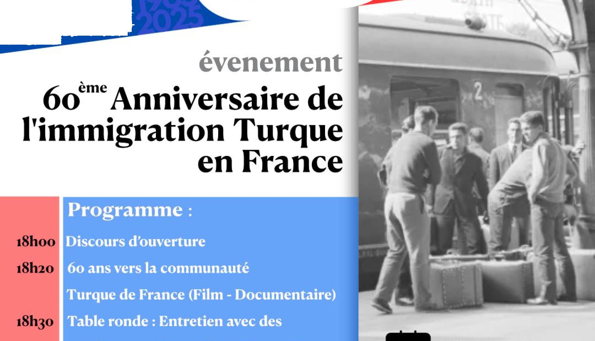 60ème anniversaire de l'immigration Turque en France