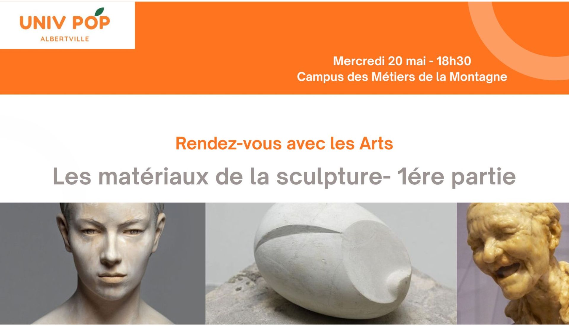 Rendez-vous avec l’Art - Les matériaux de la sculpture - 1ère partie