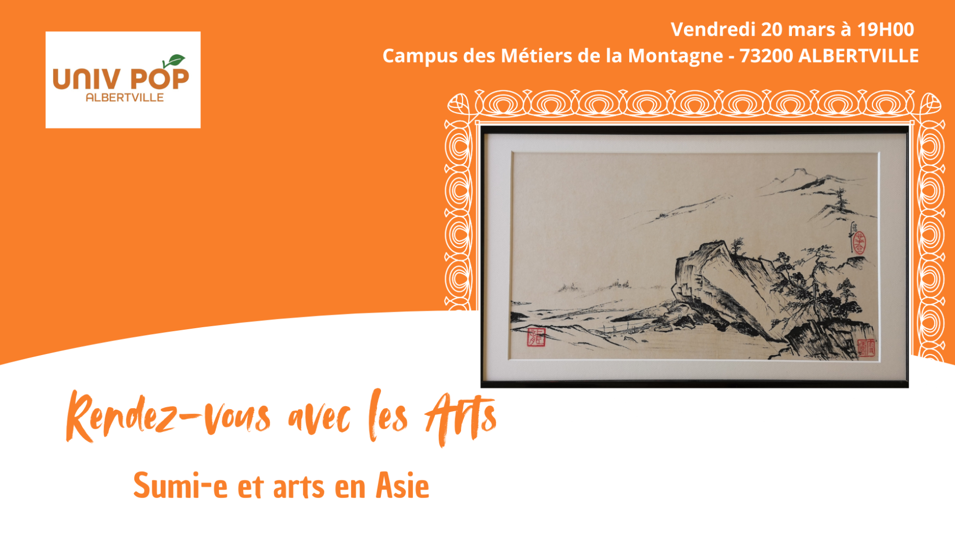 Rendez-vous avec les Arts - Sumi-e et Arts en Asie