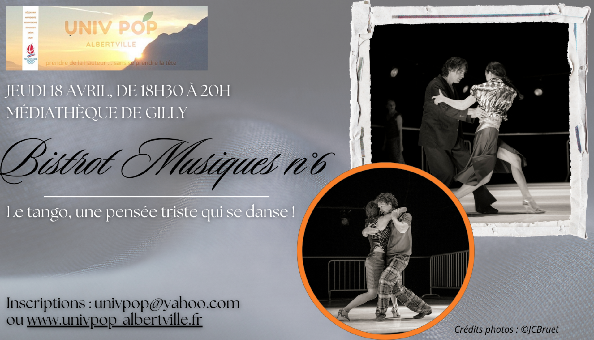 Café MusiqueS numéro 6 : Le tango, une pensée triste qui se danse !